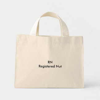 RNRegistered Nut Mini Tote Bag