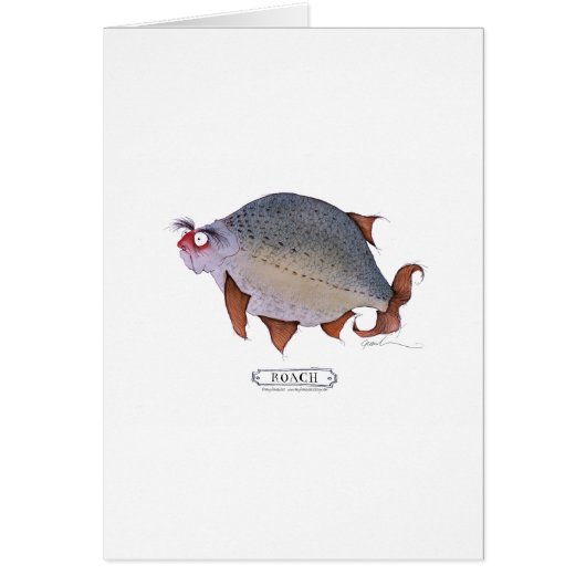 Roach fish, tony fernandes cards (Front)