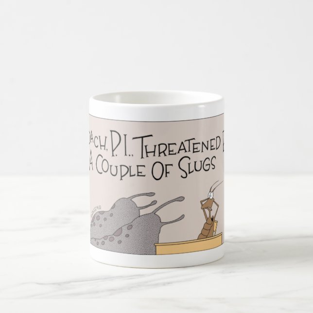 Roach Private Investigator Coffee Mug (Center)