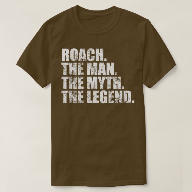RoachRoach Family name Roach last Name Roach Surna T-Shirt (Design Front)