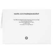 Road Beside Paris Ramparts Van Gogh Fine Art (Back Horizontal)