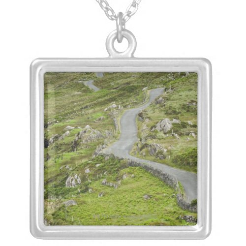 Road between Ballaghacahreen and Caherkeen Silver Plated Necklace