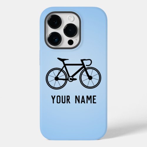 Road Bicycle for Racing Cyclist add name or text Case_Mate iPhone 14 Pro Case