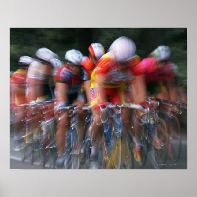 Road bicycle racing poster (Front)