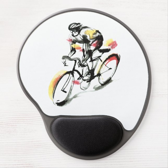 Road bike gel mouse pad (Front)