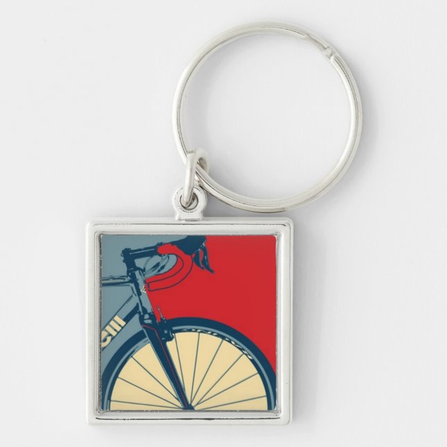 Road Bike keychain (Front)
