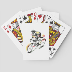 Road bike poker cards