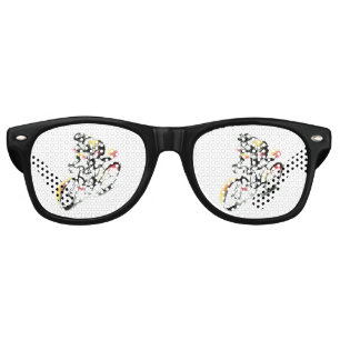 Road bike retro sunglasses