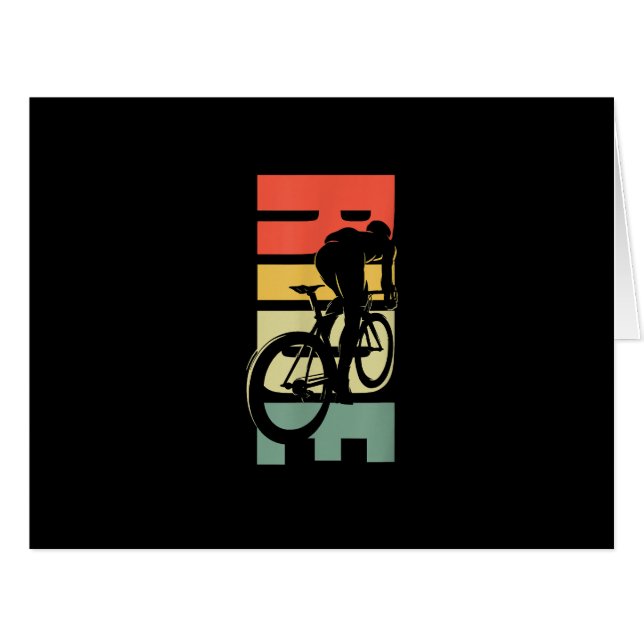Road Biking Bicycle Cycling Cards (Front Horizontal)