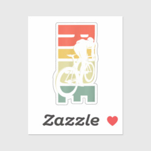 Road Biking Bicycle Cycling Sticker