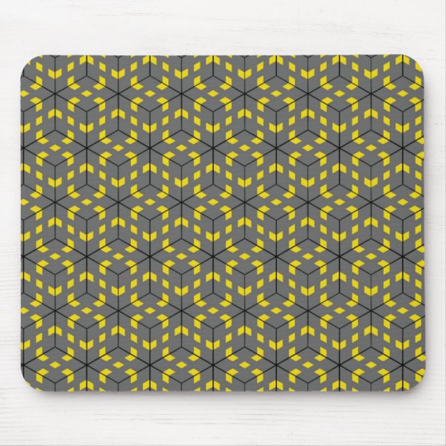 Road Blocks Mouse Pad (Front)