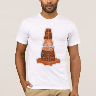 Road Cone Orange Taraffic cone T-Shirt