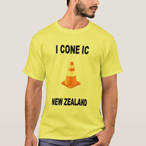 ROAD CONE  SAFETY  NEW ZEALANDS NEWEST ICON T_Shirt