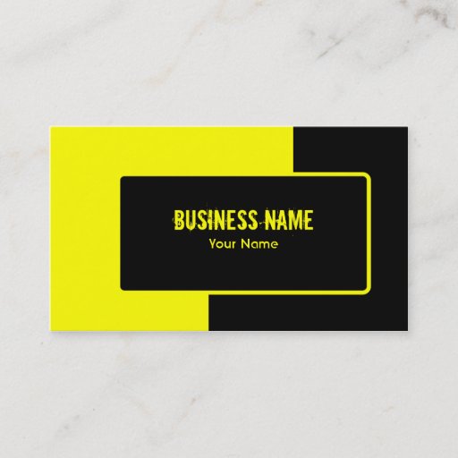 Customizable Road Construction Business Card Template