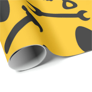 construction wrapping paper