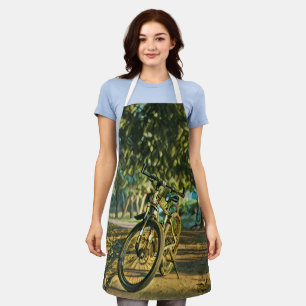 Road cyclist gifts apron