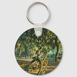 Road cyclist gifts keychain