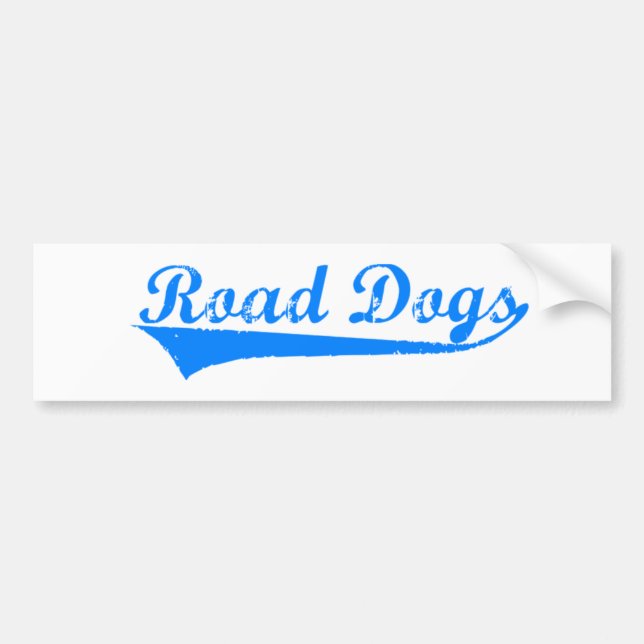 Road Dogs Bumper Sticker (Front)