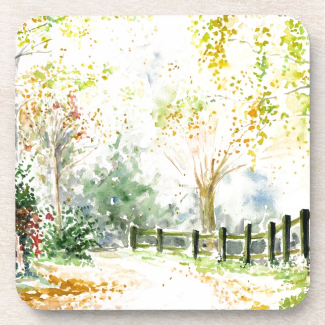 Road Drink Coaster (Front)