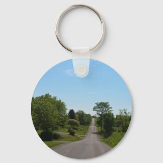 Road for running keychain