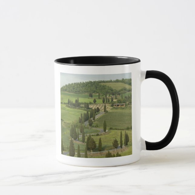 Road from Pienza to Montepulciano, Mug (Right)