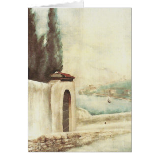 Road Gargnano to San Gaudenzio, D.H. Lawrence Cards