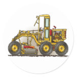 Road Grader Construction Sticker