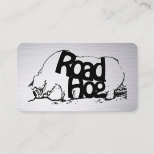 Road Hog Motorcycle Business Card