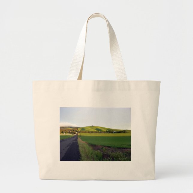 Road home large tote bag (Front)