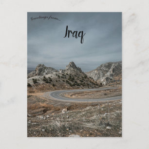 Road in Iraq Postcard
