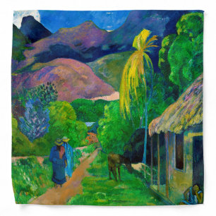 Road in Tahiti, Gauguin Bandana