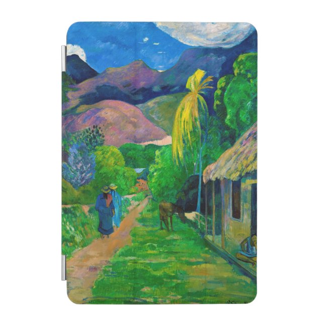 Road in Tahiti, Gauguin iPad Mini Cover (Front)