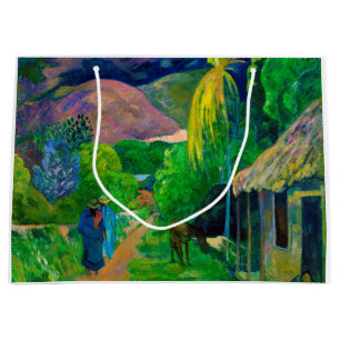 Road in Tahiti, Gauguin Large Gift Bag