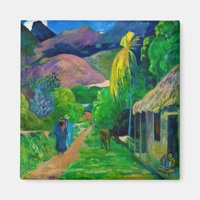 Road in Tahiti, Gauguin Magnet (Front)