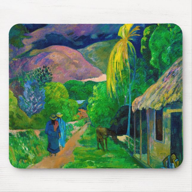 Road in Tahiti, Gauguin Mouse Pad (Front)