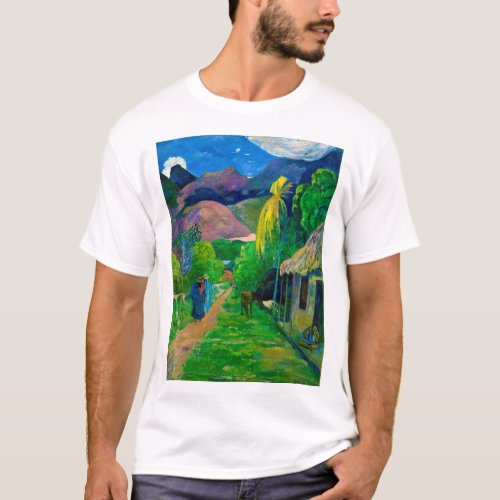 Road in Tahiti Gauguin T_Shirt