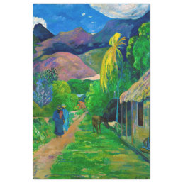 Road in Tahiti, Gauguin Tissue Paper