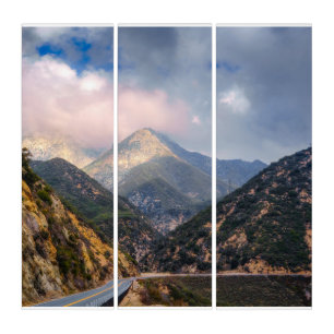 Road Into the Quiet Triptych