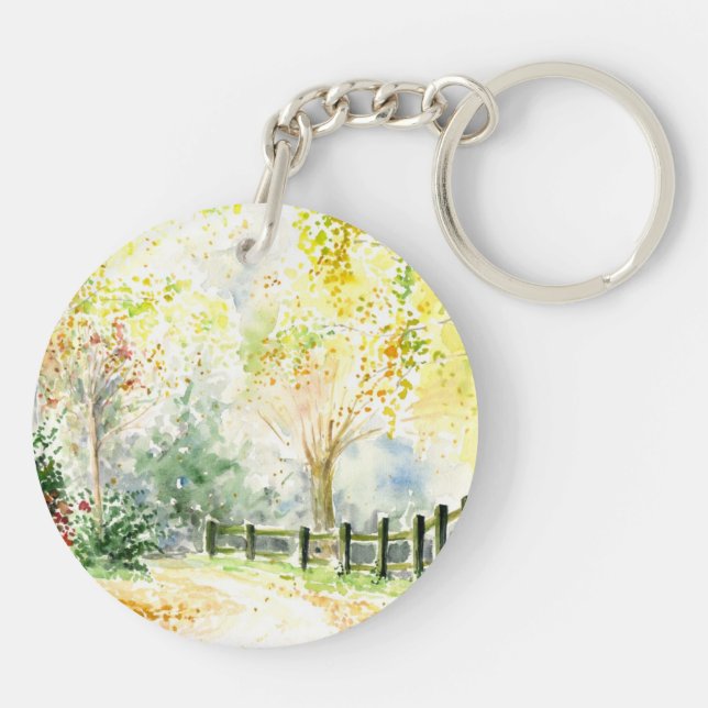 Road Keychain (Back)