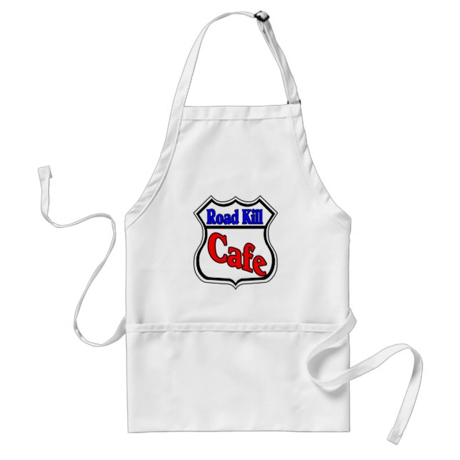 Road Kill Cafe Adult Apron (Front)