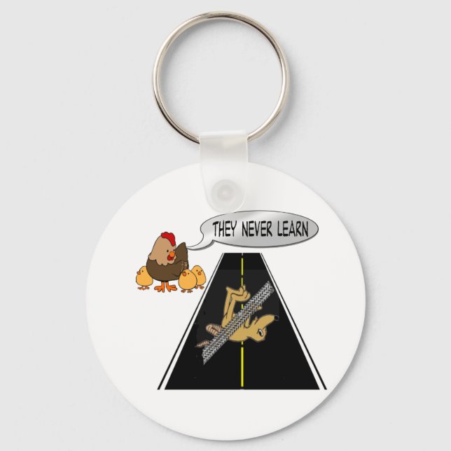 ROAD KILL - POSSUM KEYCHAIN (Front)