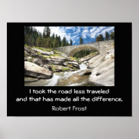 Road less traveled - art print