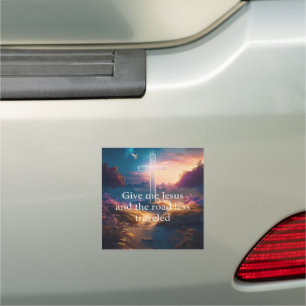 Road Less Traveled Car Magnet