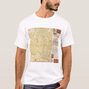 Road map N & S Dakota T-Shirt