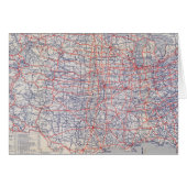 Road map United States (Front Horizontal)