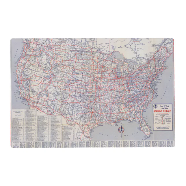 Road map United States Placemat - Road Map United States Placemat R2e3fee9cf6ad47e8ac915a5f0aa7afbc Zkjfm 644.webp