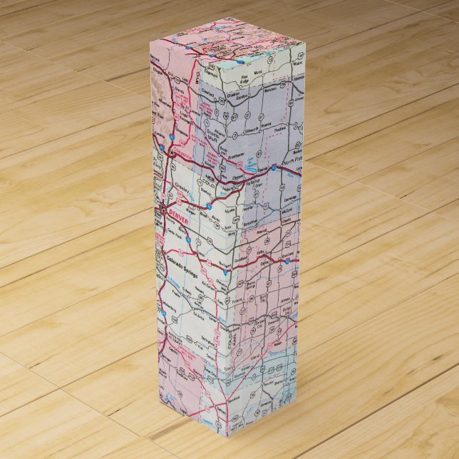 Road Map USA Wine Box (Front)