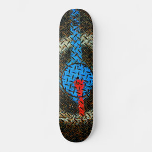 Road Marking Paint Skateboard Deck