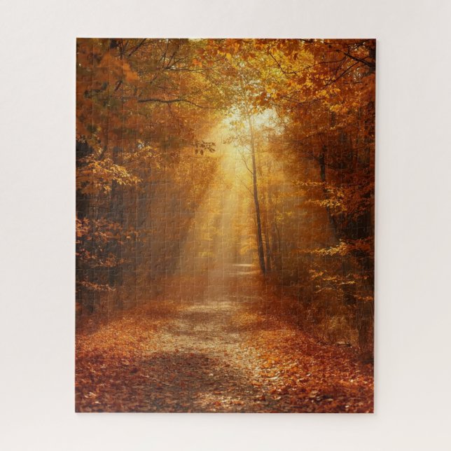 Road Not Traveled Jigsaw Puzzle (Vertical)