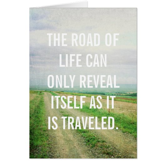 Road of Life Card (Front)